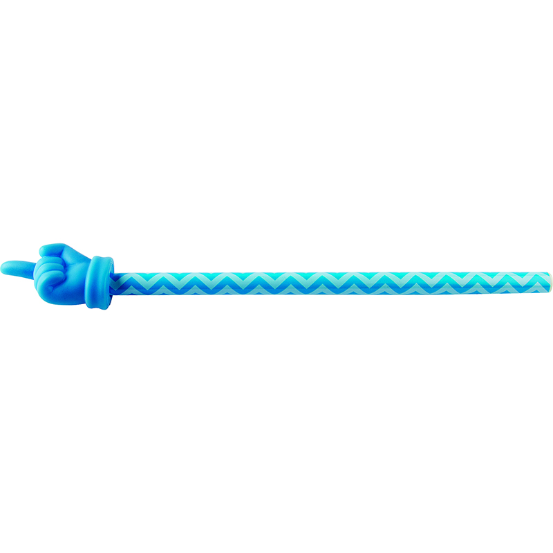 Aqua Chevron Hand Pointer