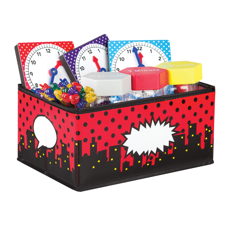 Superhero Storage Bins Small 8x11x5