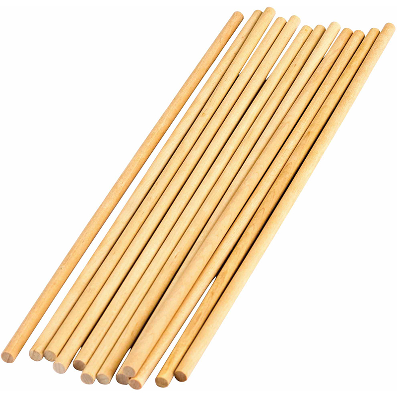 Stem Basics 1/4in Wood Dowels 12 Ct