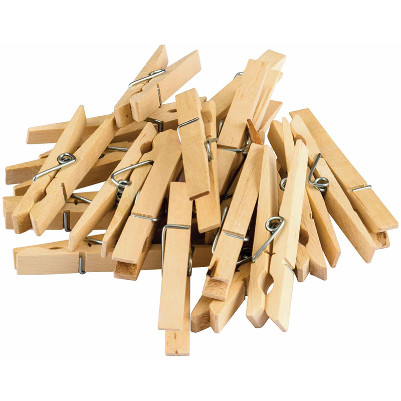 Stem Basics Clothespins 50 Ct