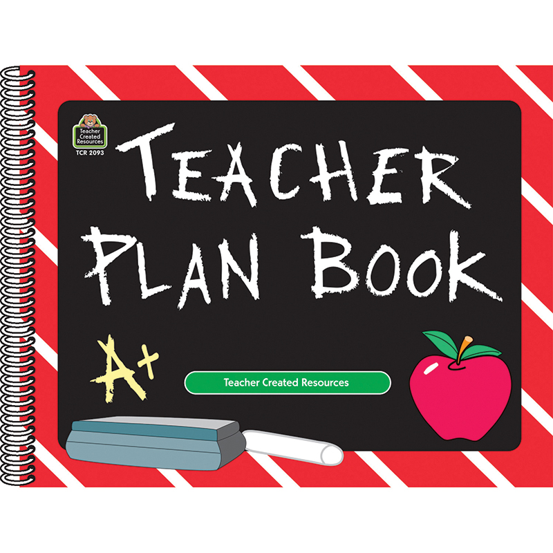 Teacher Plan Book Chalkboard