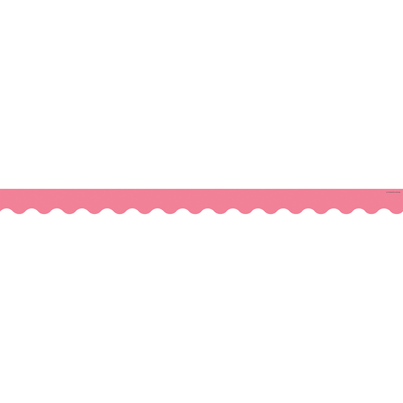 Light Pink Scalloped Border Trim