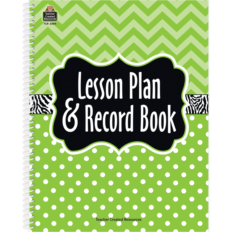 Lime Chevrons And Dots Lesson Plan