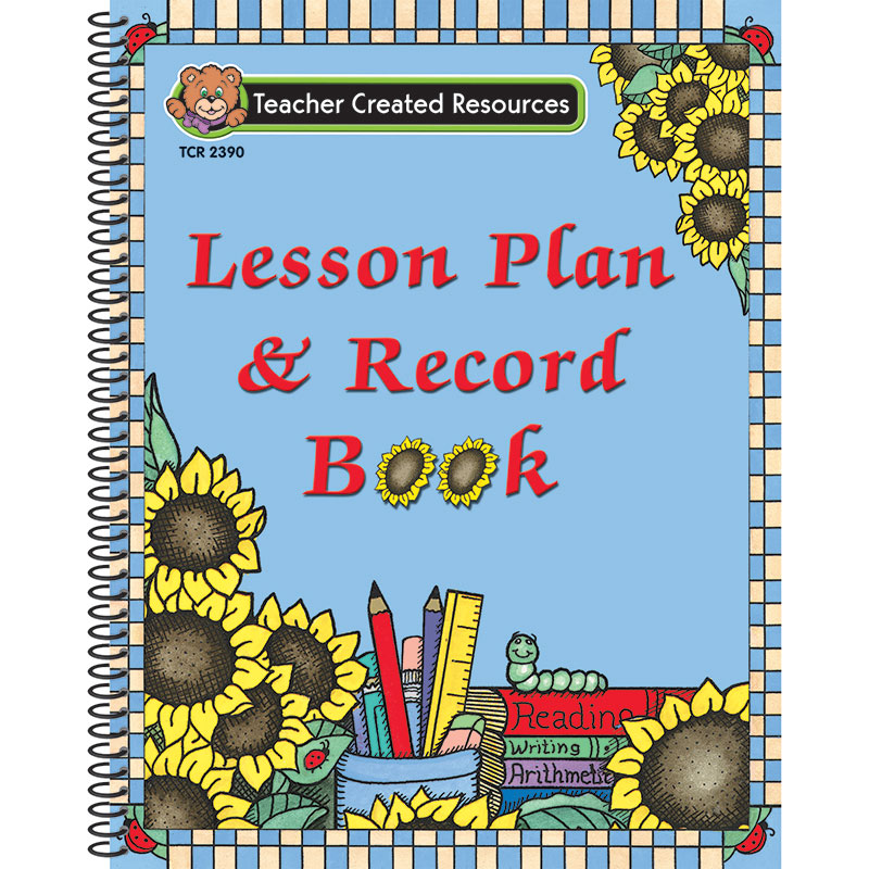 Lesson Plan & Record Book Sunflower