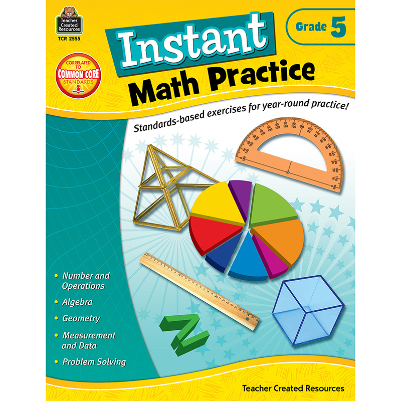Instant Math Practice Gr 5