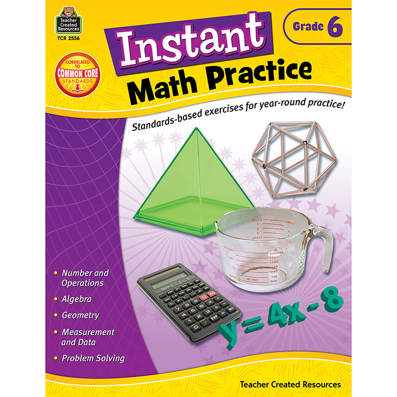 Instant Math Practice Gr 6