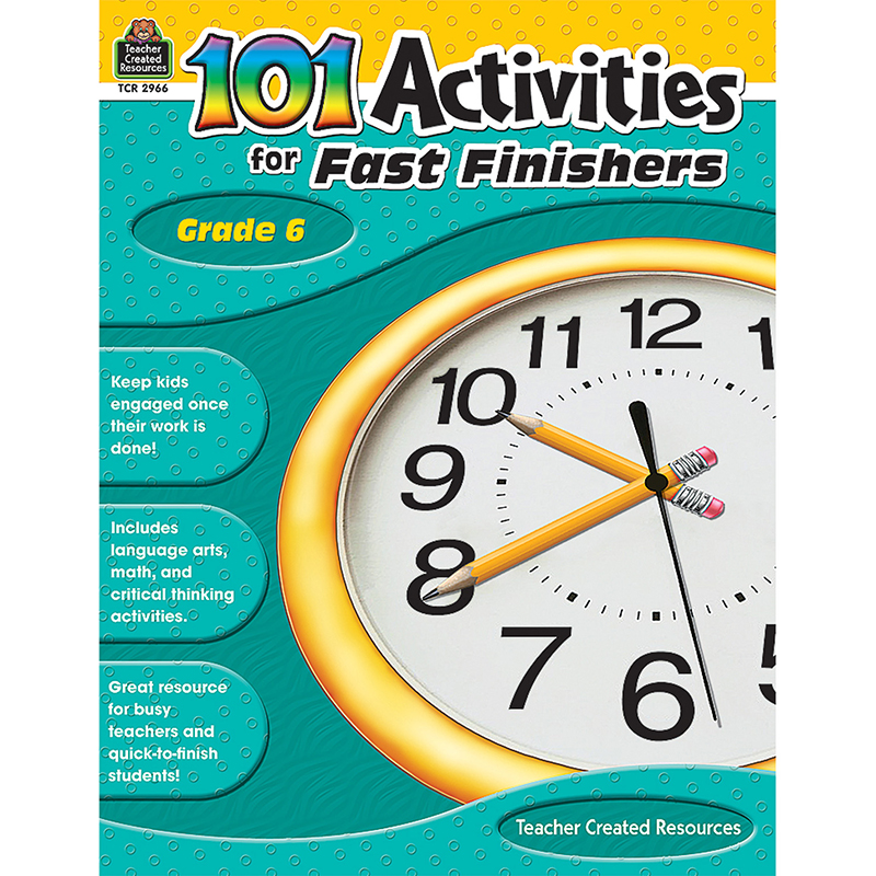 Gr 6 101 Activities For Fast