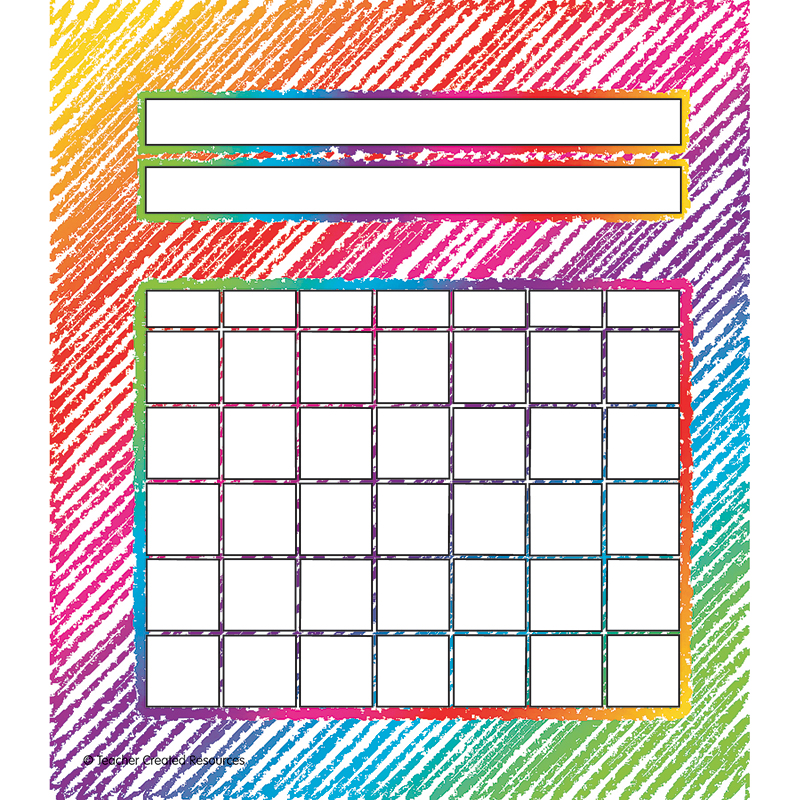 Colorful Scribble Incentive Charts