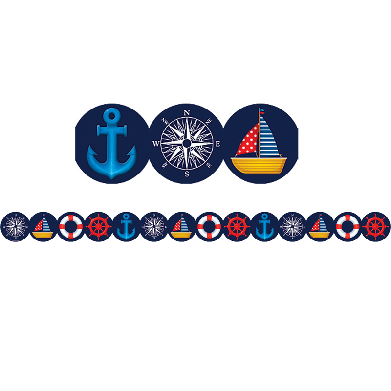 Nautical Die Cut Border Trim