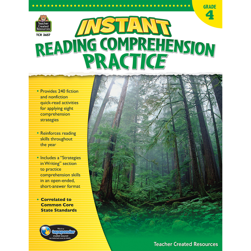 Instant Reading Gr 4 Comprehension