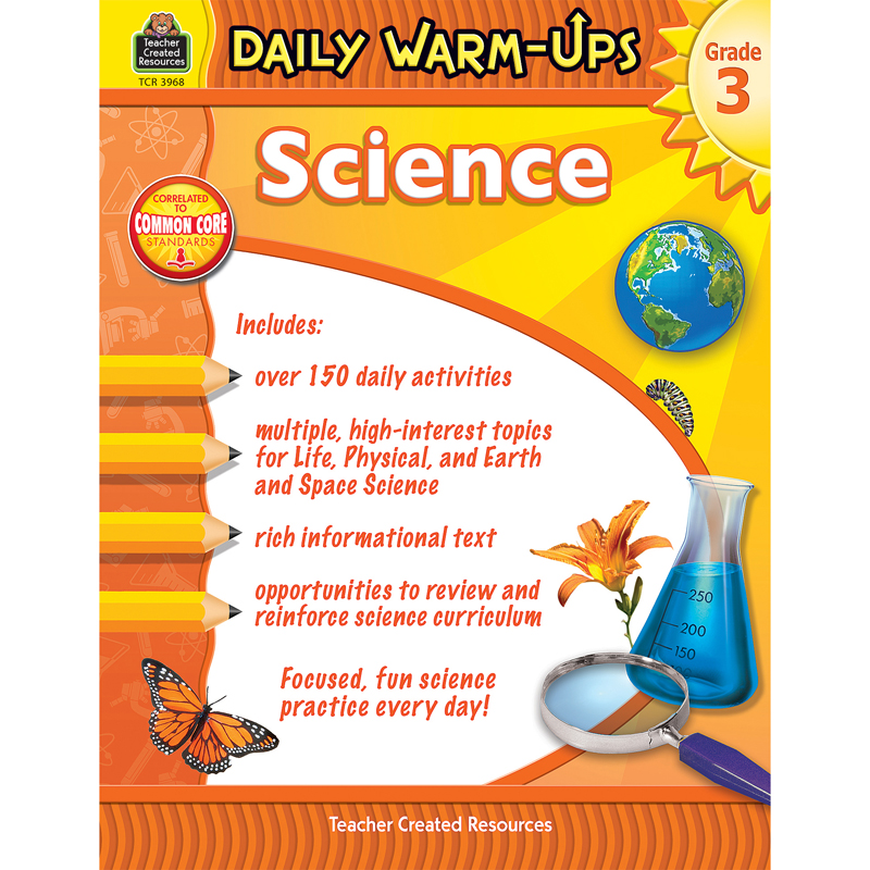 Daily Warm Ups Science Gr 3