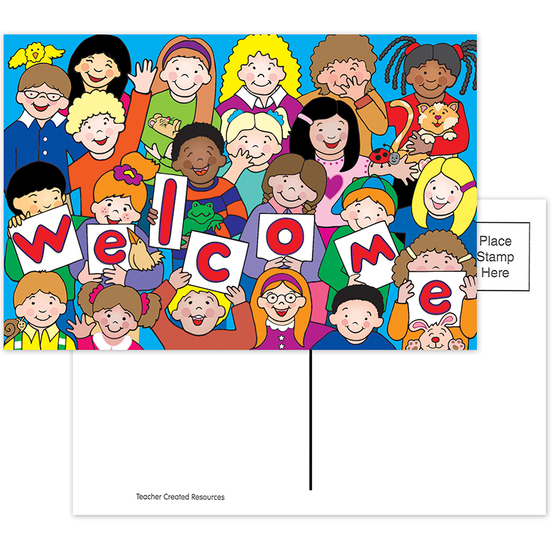 Kids Welcome Postcards 30pk