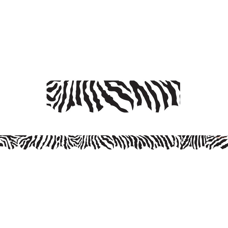 Zebra Border Trim