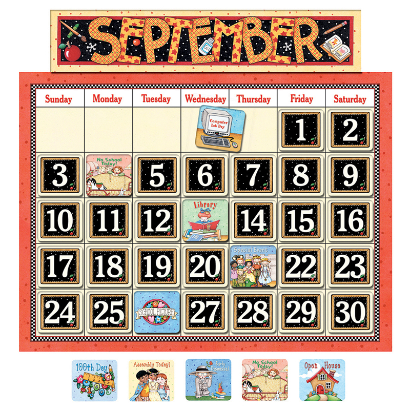 Classroom Calendar Bulletin Board