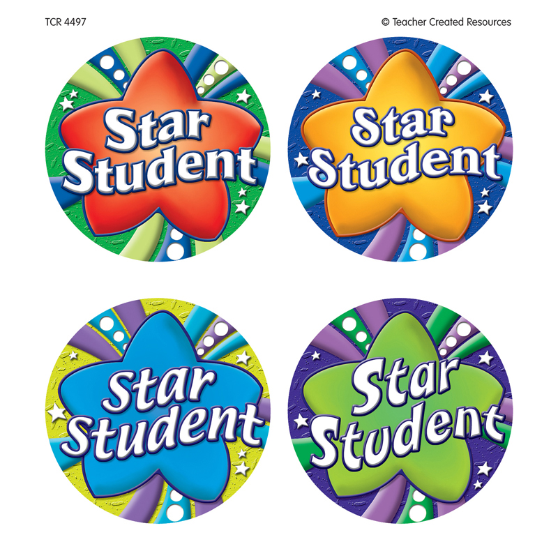 Star Student Wear Em Badges