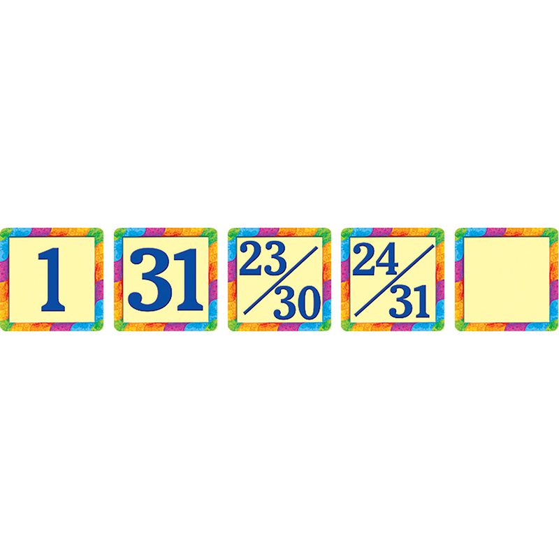 Rainbow Calendar Day Mini Packs