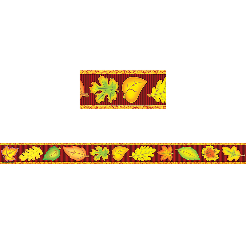 Fall Straight Border Trim
