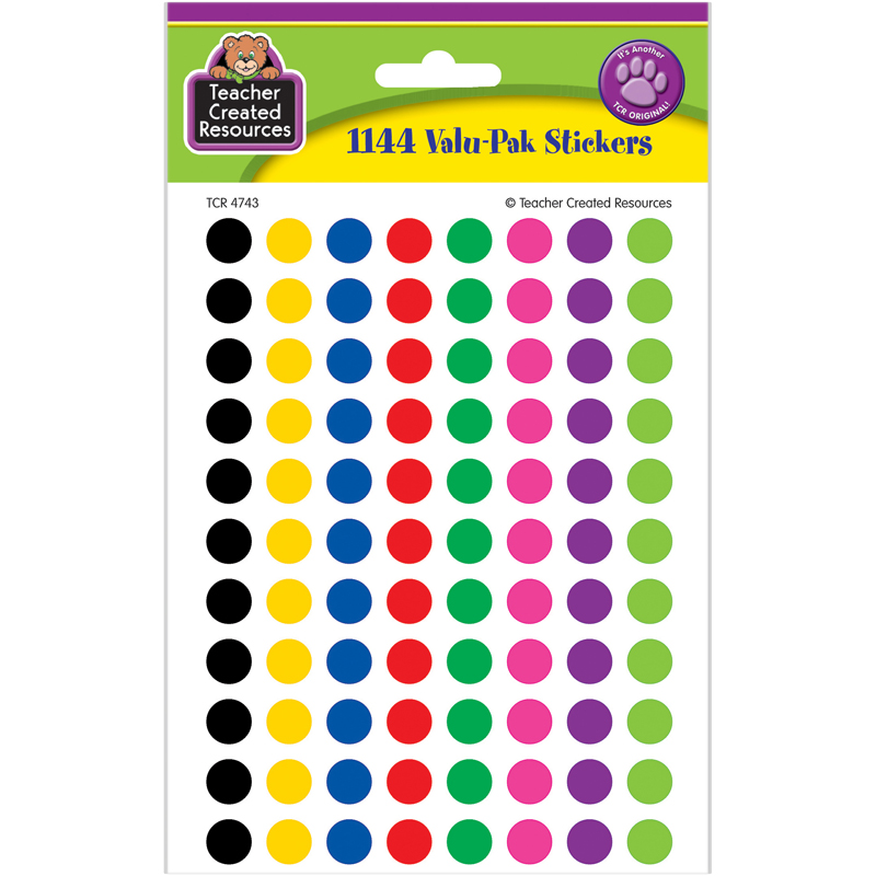 Colorful Circles Mini Stickers