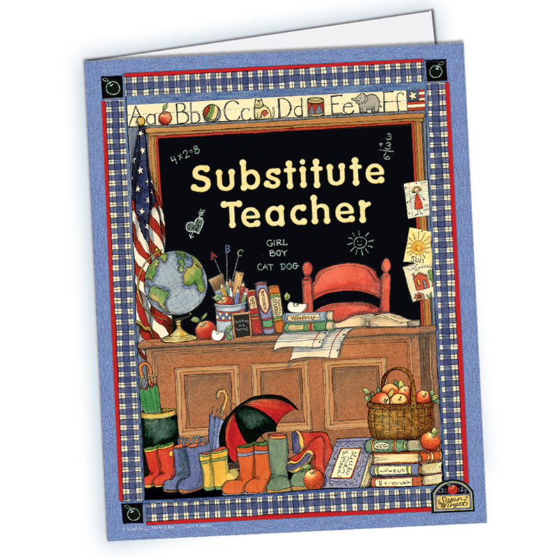 Sw Substitute Teacher Pocket Folder