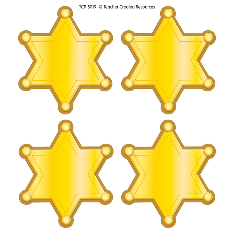 Western Sheriff Stars 32pk Wear Em
