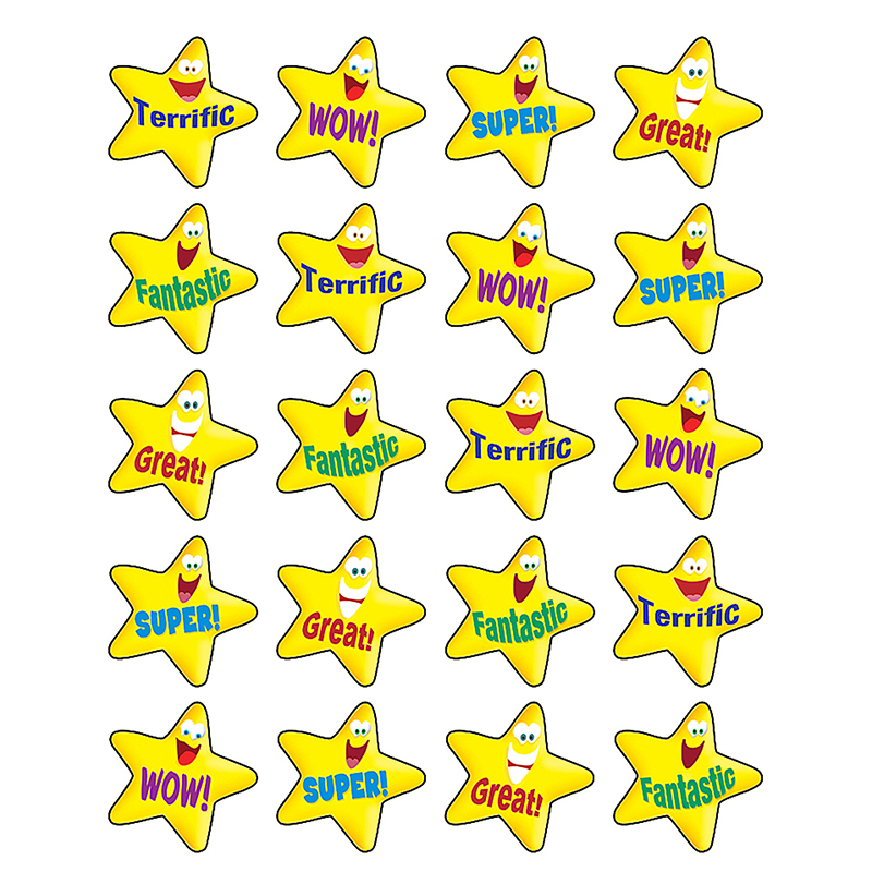 Encouraging Stars Stickers