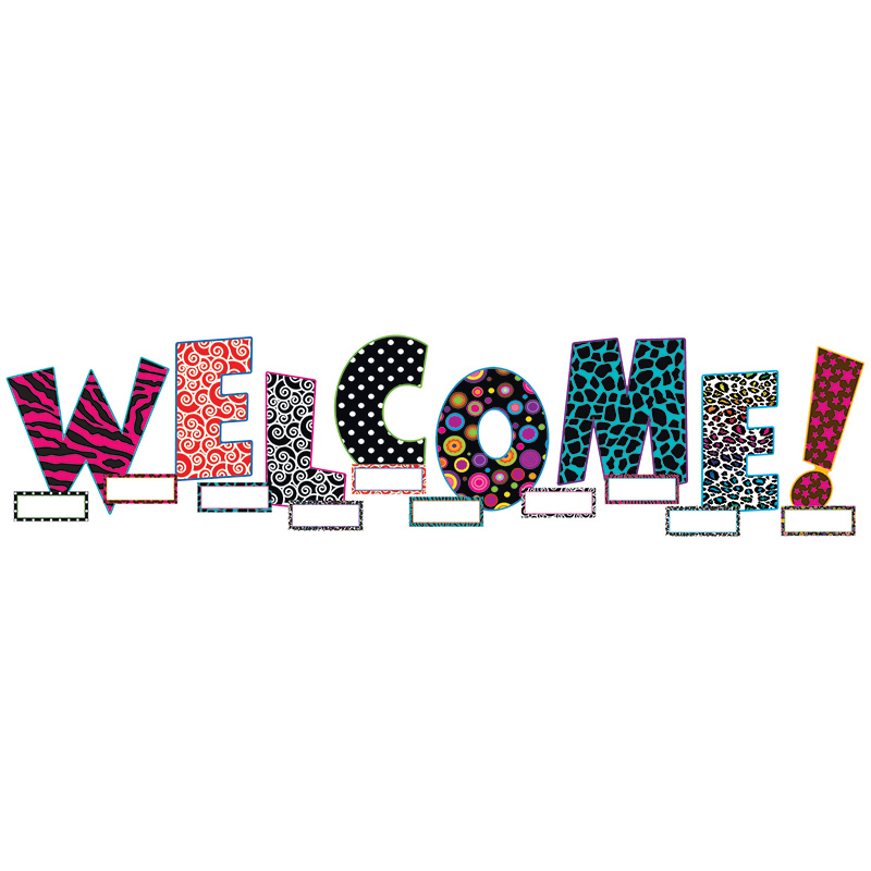 Welcome Bulletin Board Set