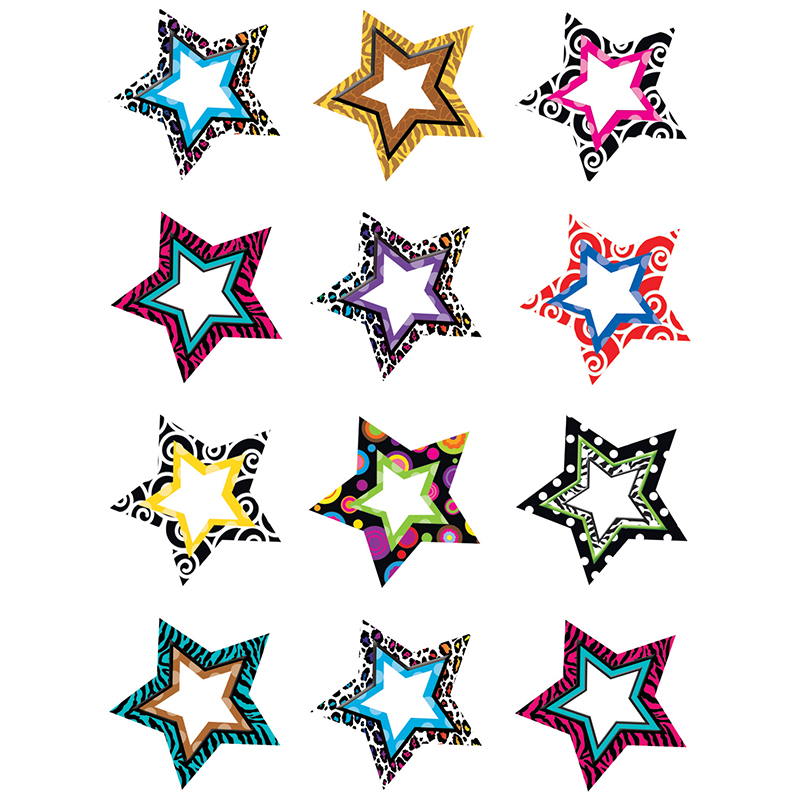 Fancy Stars Mini Accents