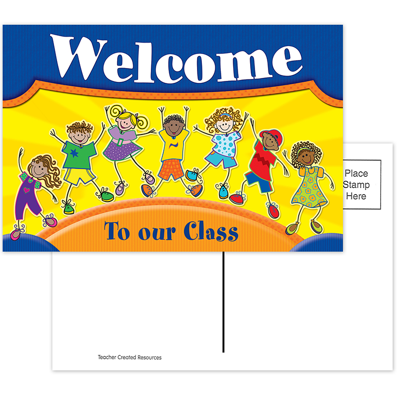 Fantastic Kids Welcome Postcards