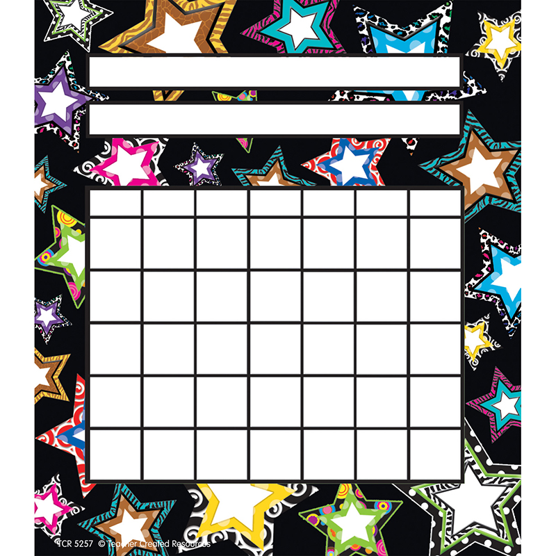 Fancy Stars Incentive Charts Pack