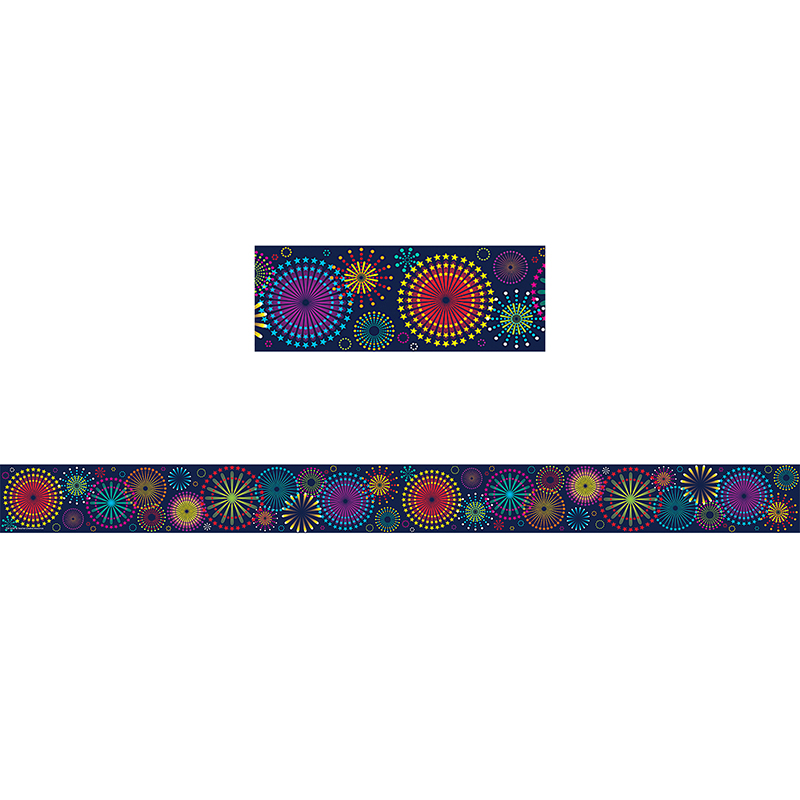 Fireworks Straight Border Trim