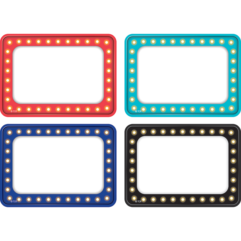 Marquee Name Tag Labels Multi Pack