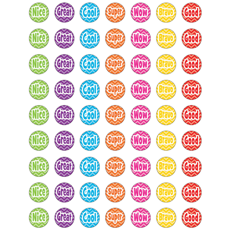 Chevron Mini Stickers