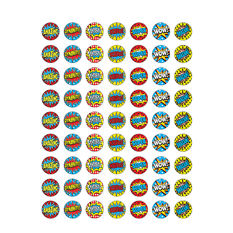 Superhero Mini Stickers