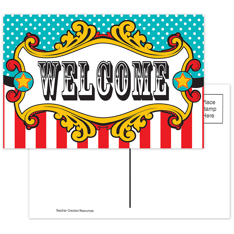 Carnival Welcome Postcards