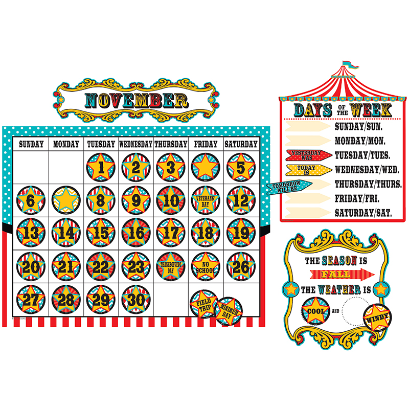 Carnival Calendar Bb Set