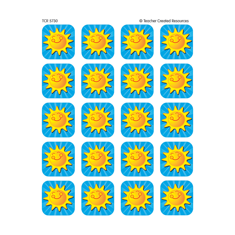 Summer Sunshine Stickers 120 Stks