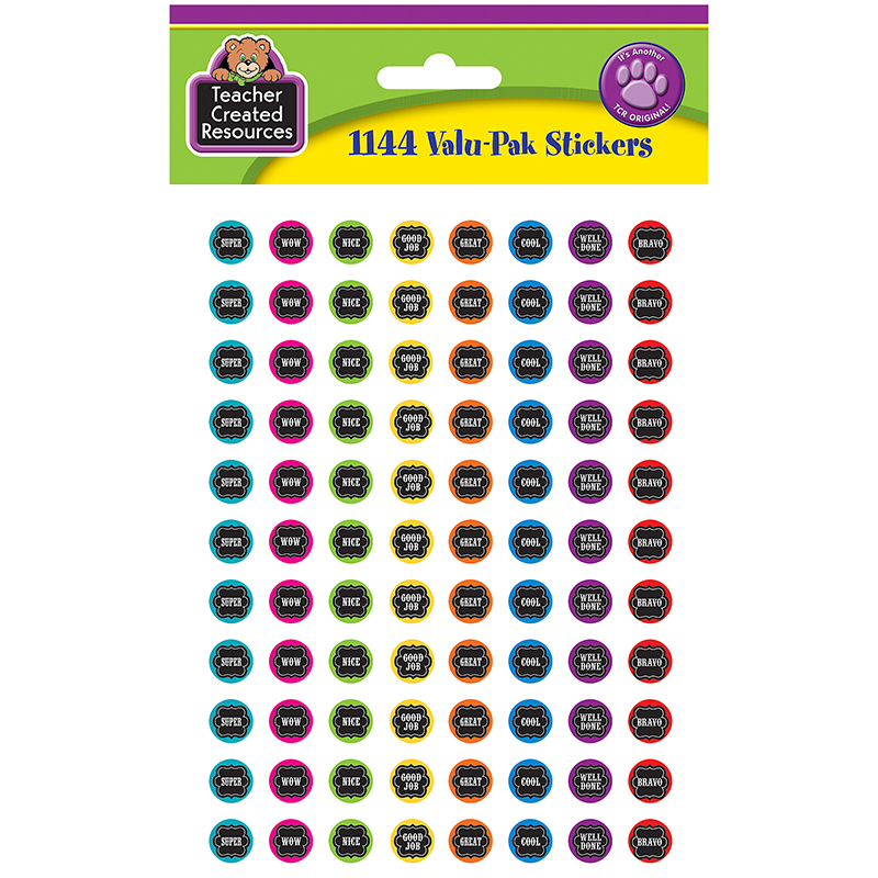 Chalkboard Brights Mini Stickers