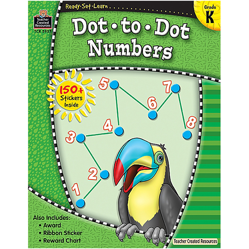 Ready Set Learn Dot To Dot Numbers