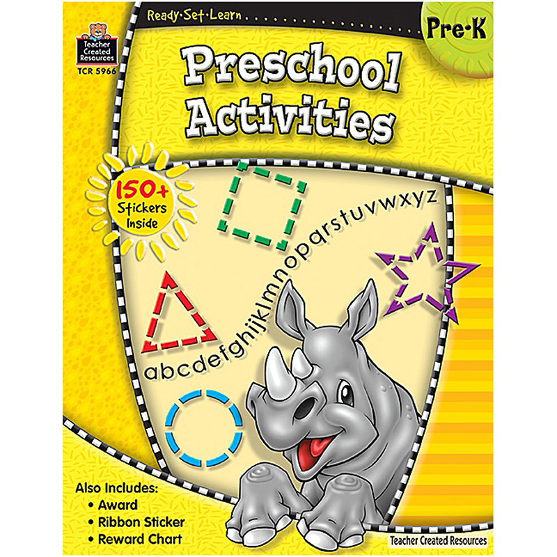 Ready Set Lrn Preschool Activities