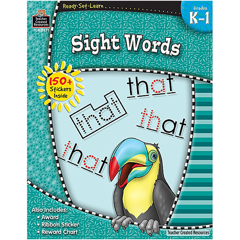 Ready Set Learn Sight Words Gr K-1
