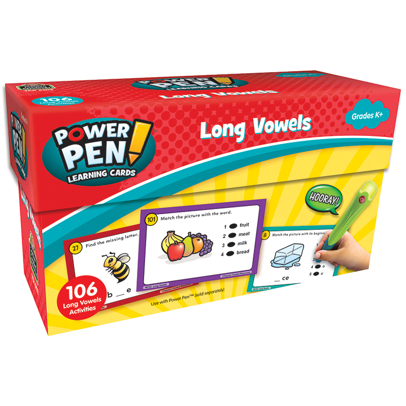 Power Pen Learning Cards Long