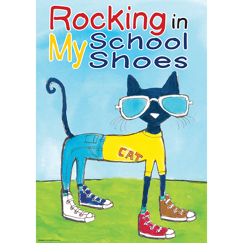 Pete The Cat Rocking Shoes Poster