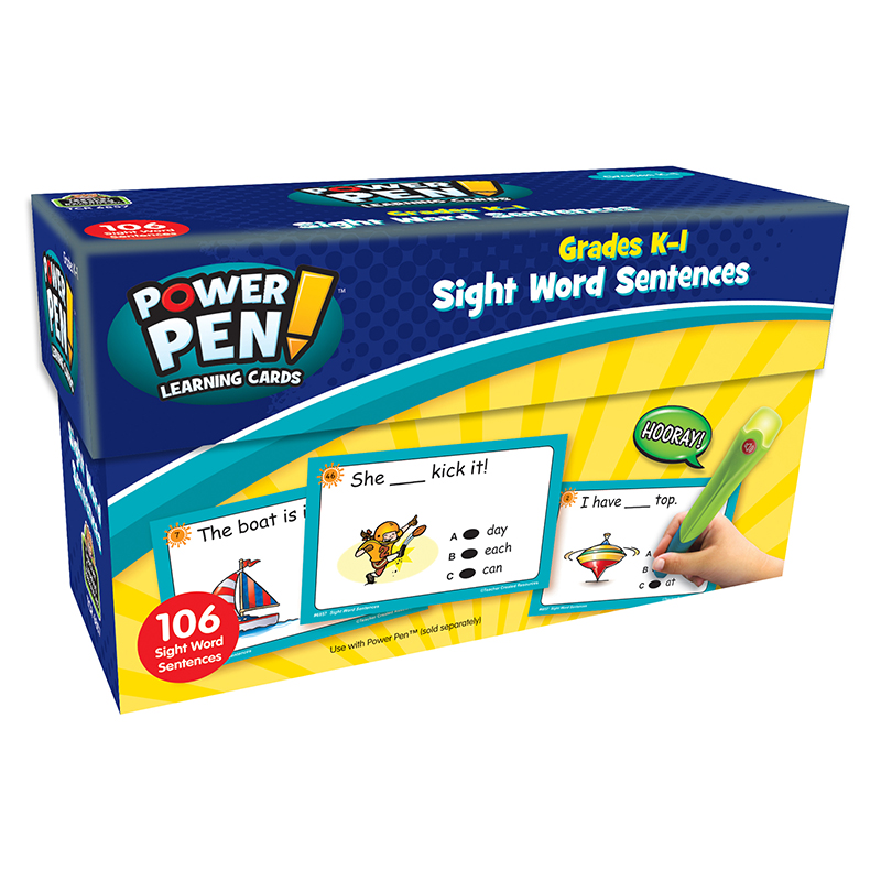 Power Pen Learning Cards Sight Word