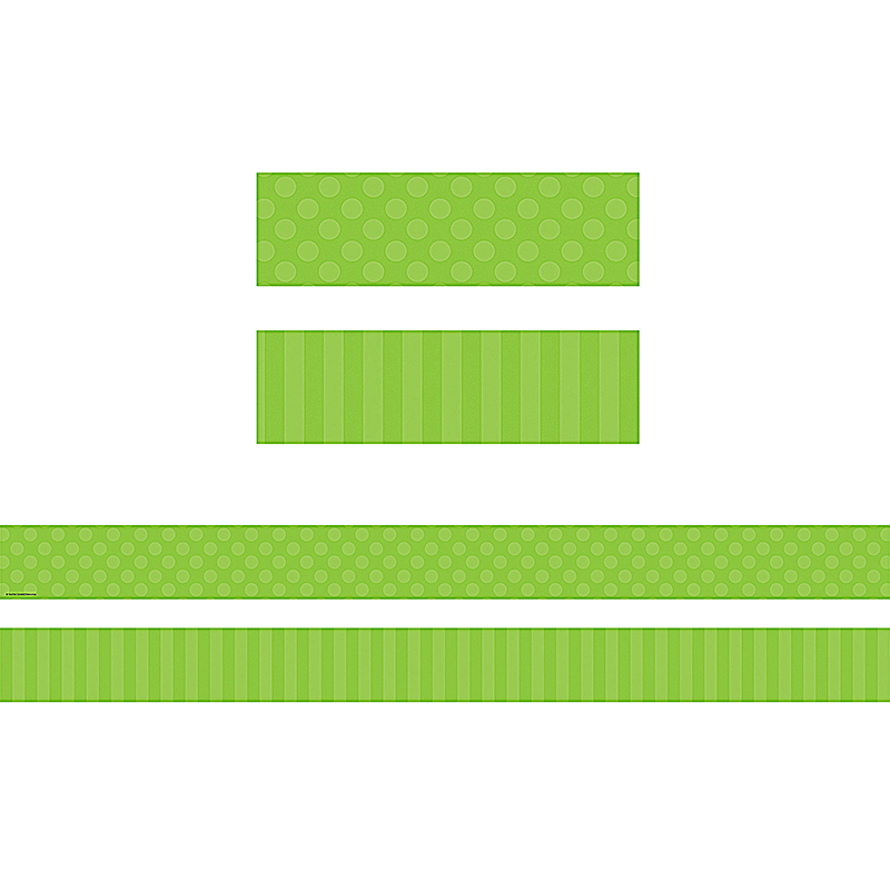 Green Sassy Solids Double Sided