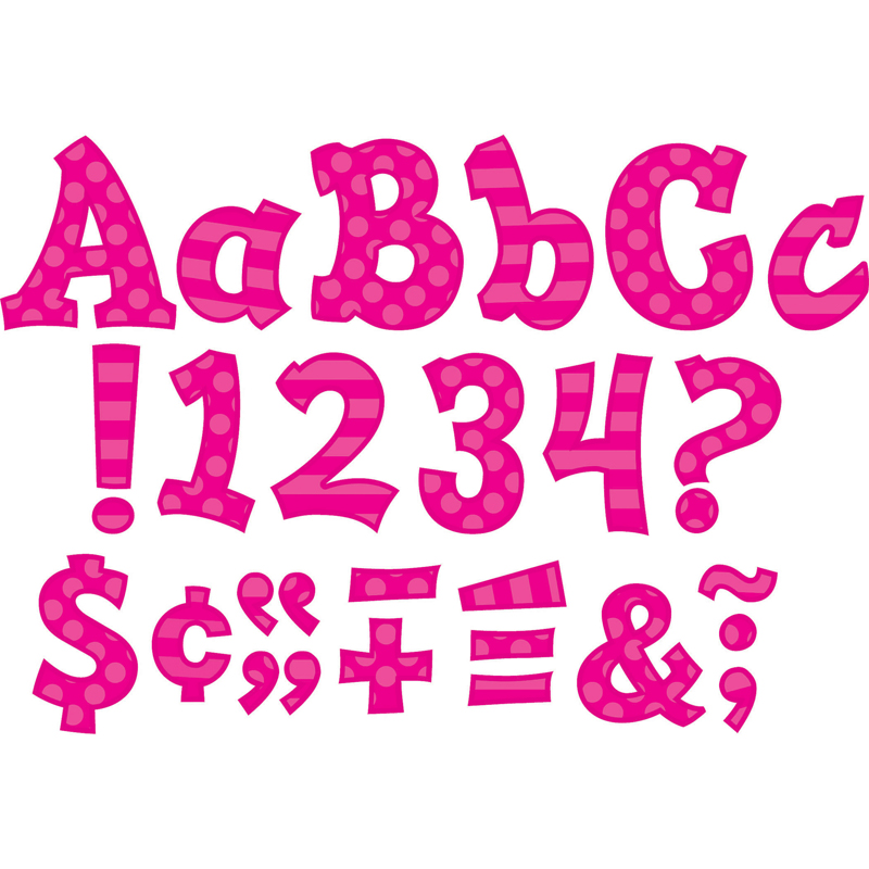 Pink 5in Sassy Font