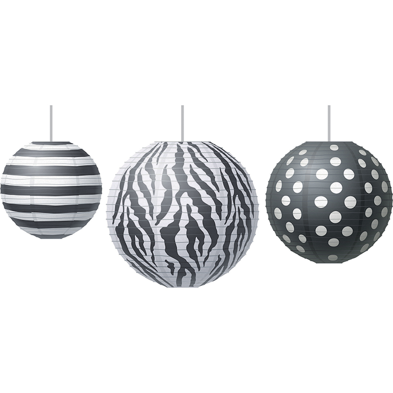 Paper Lanterns Big Bold Black &