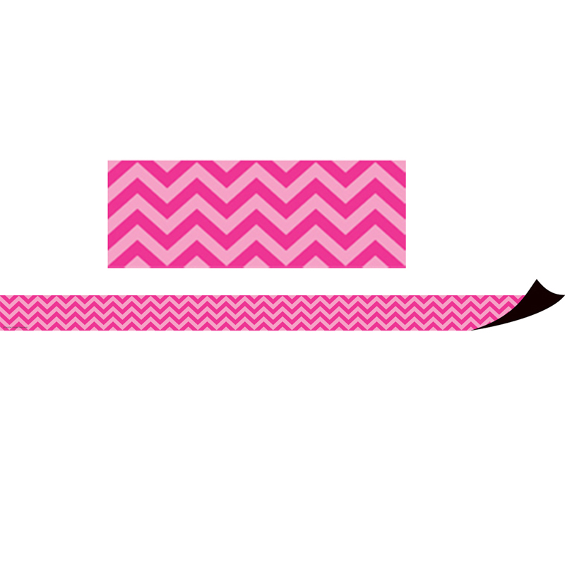 Magnetic Borders Hot Pink Chevron