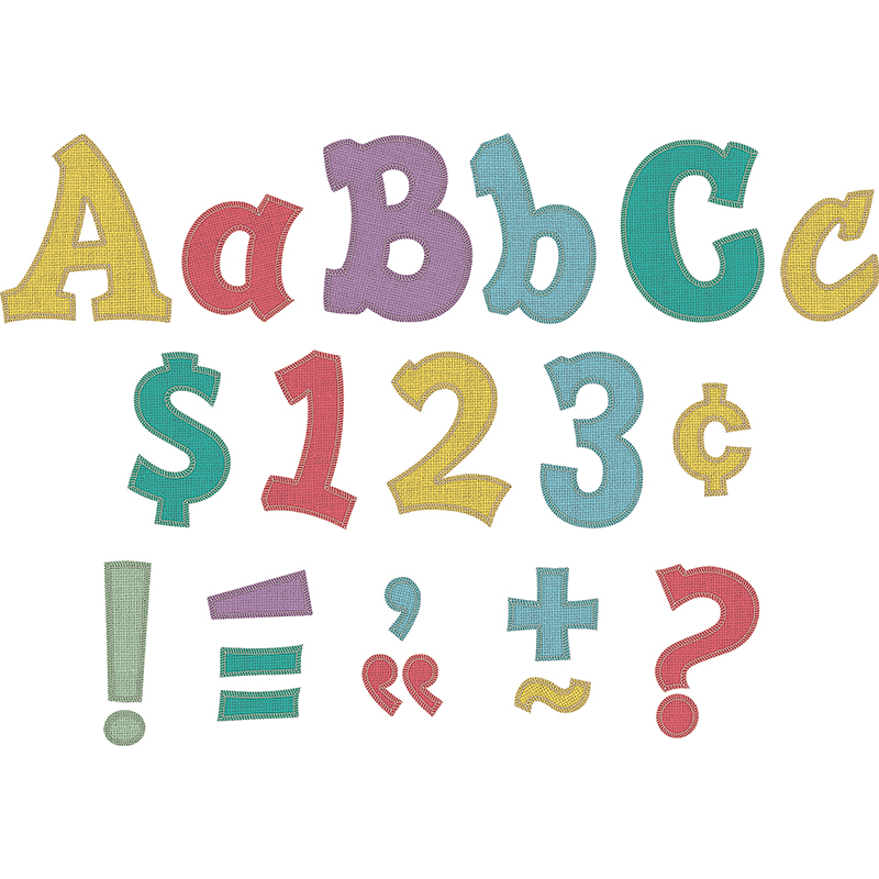 Shabby Chic 5in Sassy Font Letters