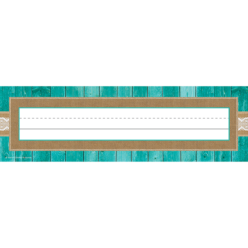 Shabby Chic Flat Name Plates