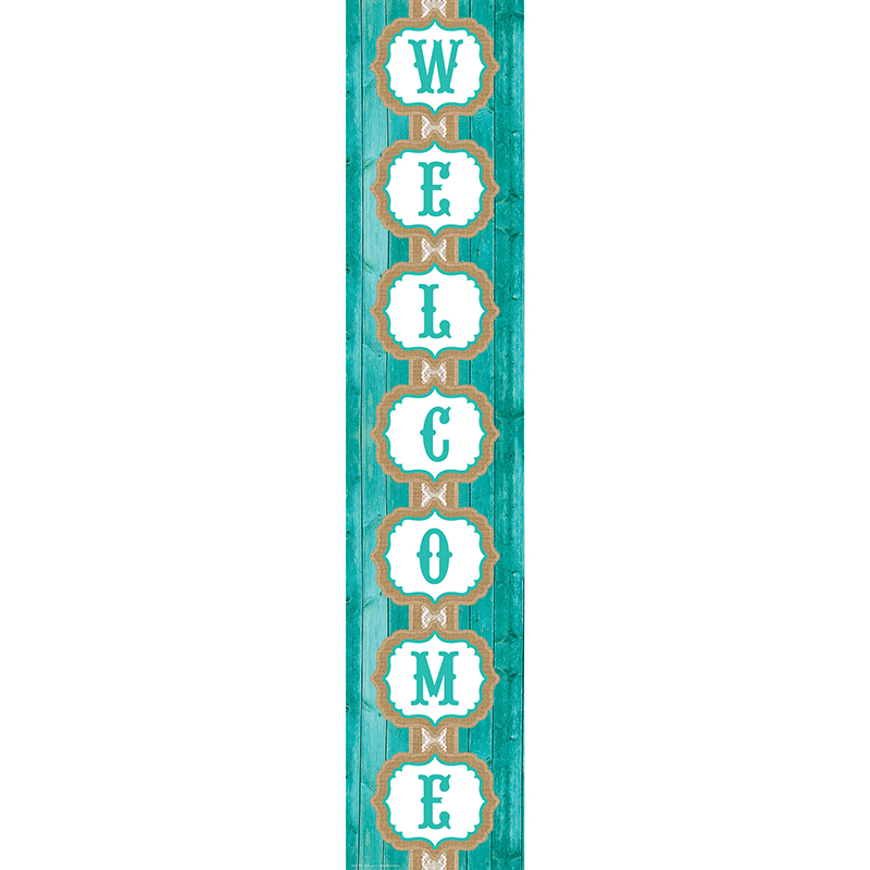 Shabby Chic Welcome Banner